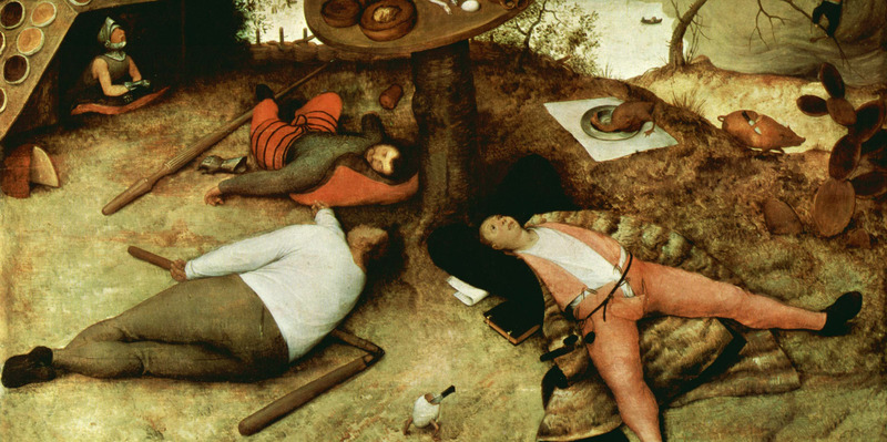 Milk and honey, zero responsibility, nil work … who can argue with that? - thumbnail version